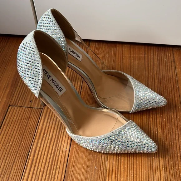 Steve Madden Silver Women's Shoes - Picture 6 of 11